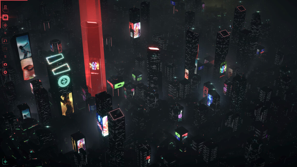 Dystopika is a beautiful cyberpunk city builder without the ugly details