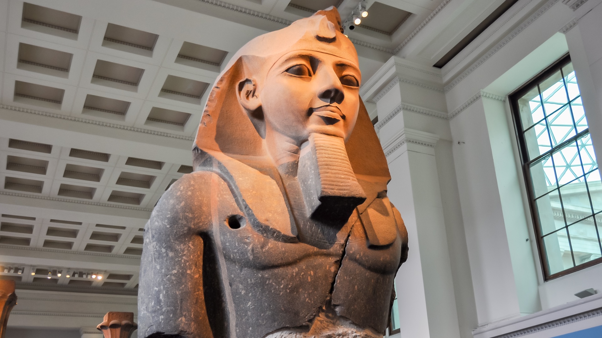 The 3,300-year-old ancient Egyptian statue of Ramesses II said to have inspired Percy Shelley's 'Ozymandias'