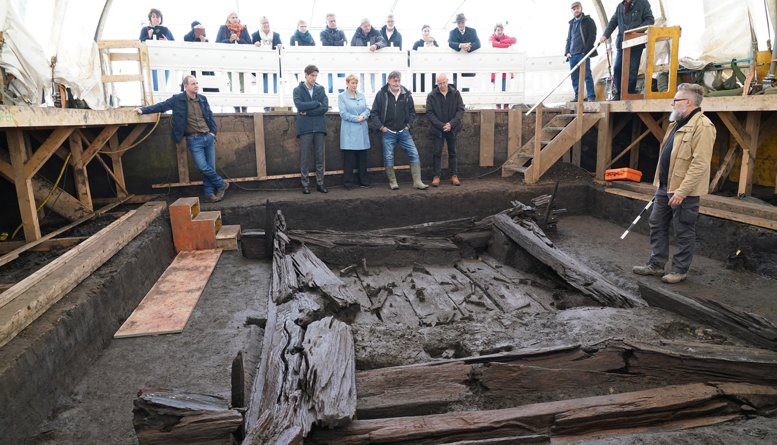 2,600-year-old Celtic wooden burial chamber of 'outstanding scientific importance' uncovered by archaeologists in Germany