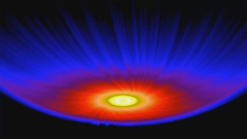 Astronomers detect the first astrosphere around a sunlike star