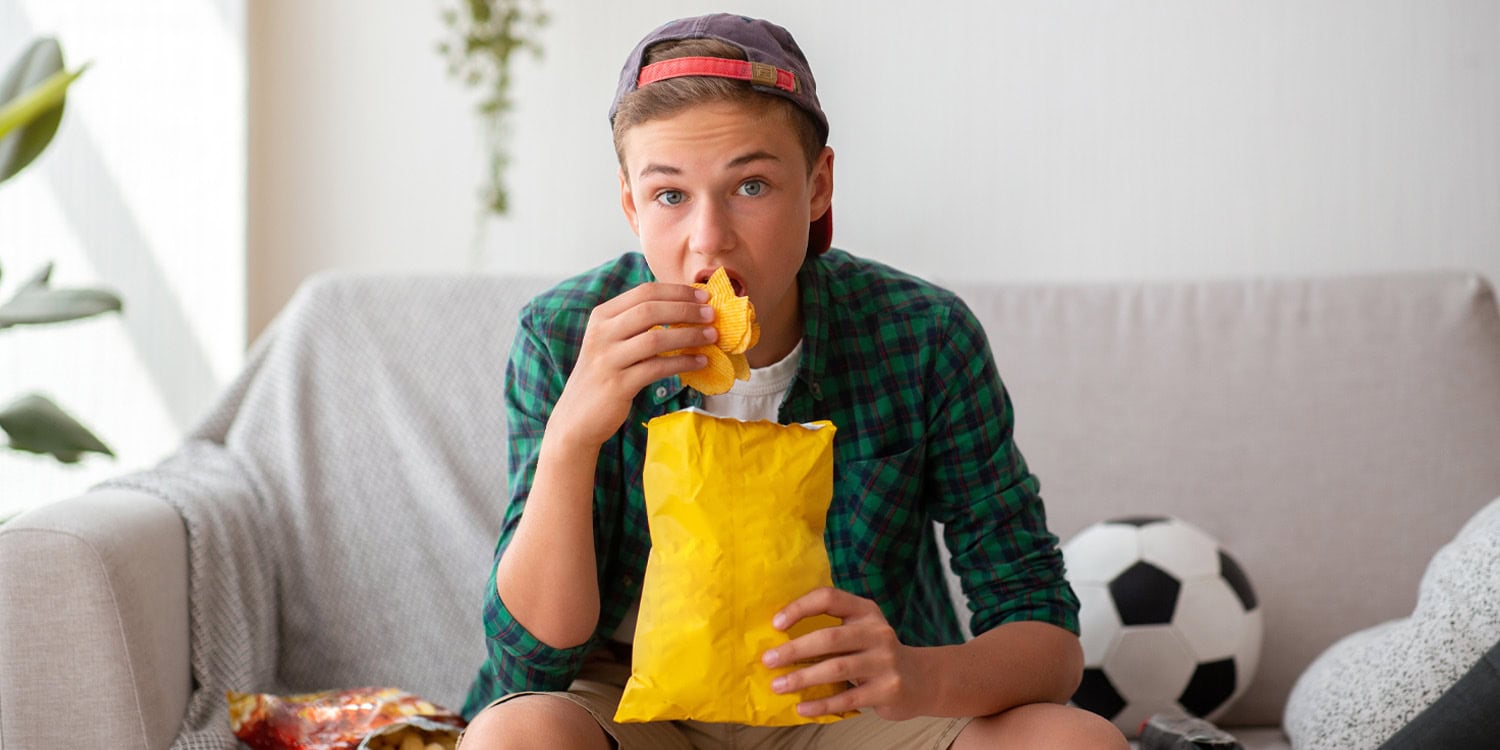 Adolescents with ADHD tend to eat more snacks than their peers