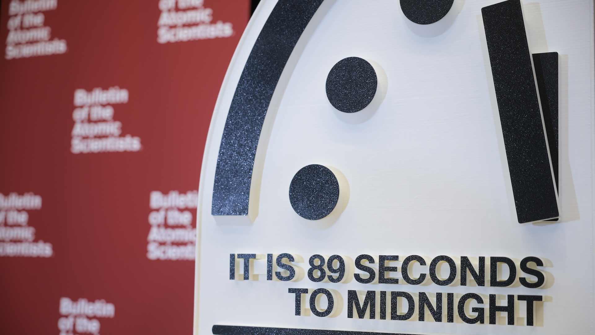 Doomsday Clock is now 89 seconds to midnight, the closest yet to catastrophe