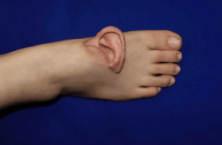 Scientists Graft Human Ear Onto&hellip;