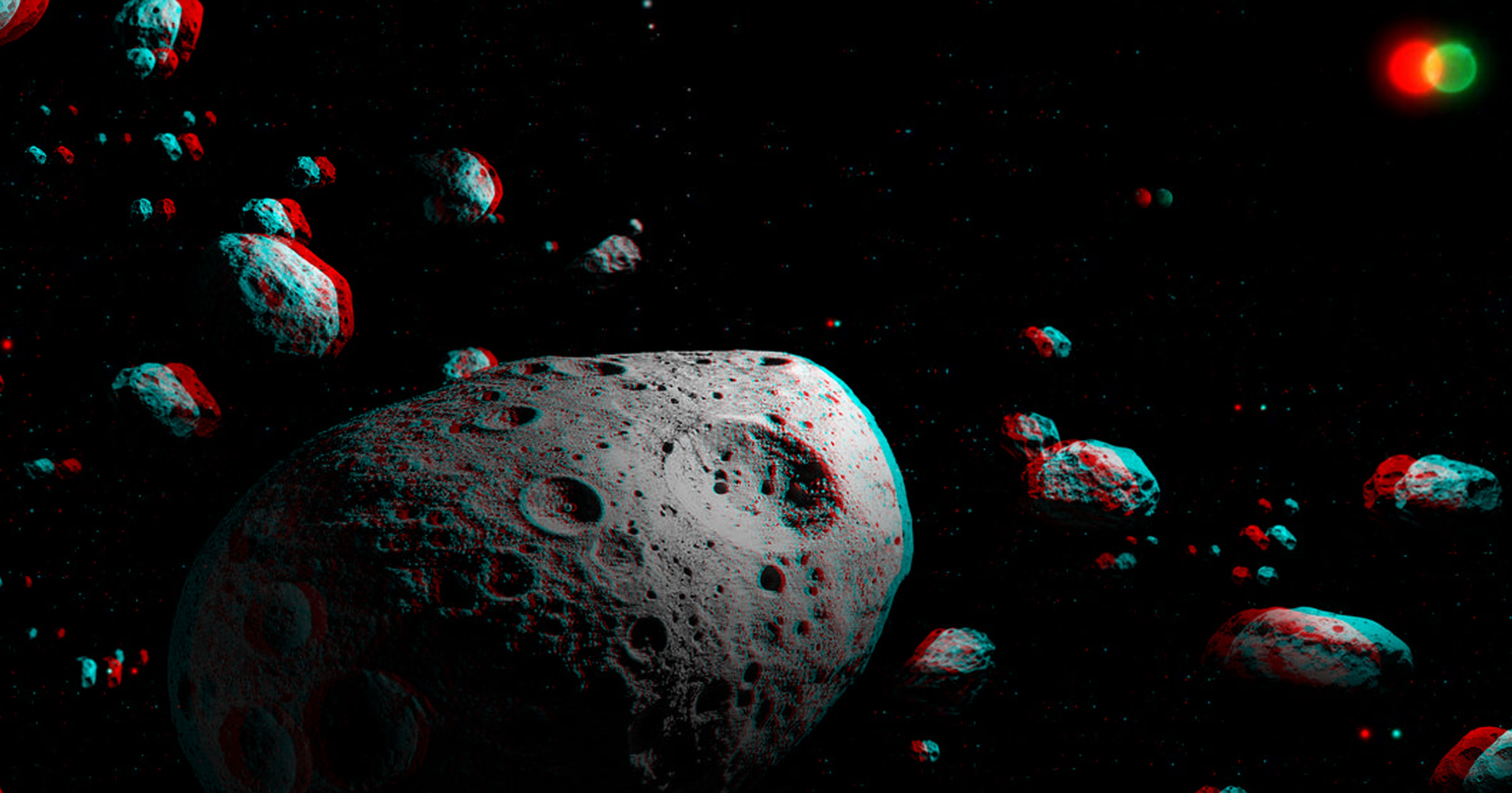 Asteroid Behaving Strangely