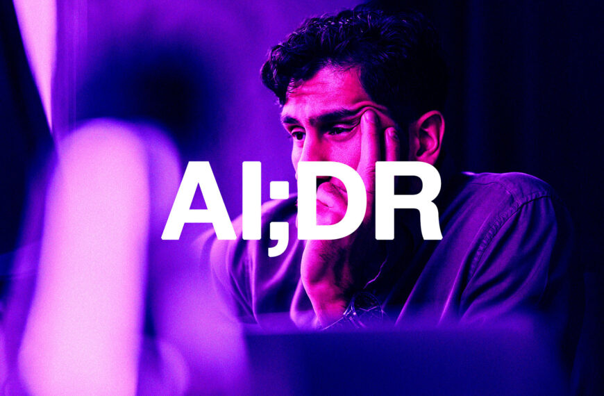 There’s a Grim New Expression: “AI;DR”