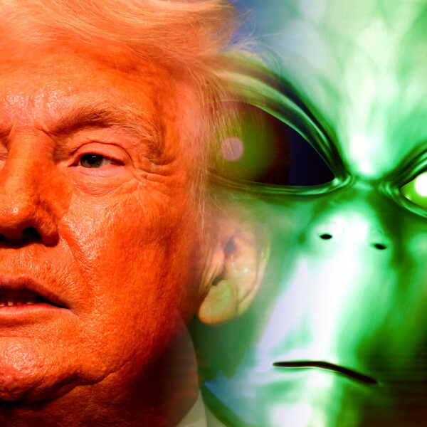 As Epstein Scandal Tightens, Trump Announces That He’s Releasing All Government Files About Alien Life