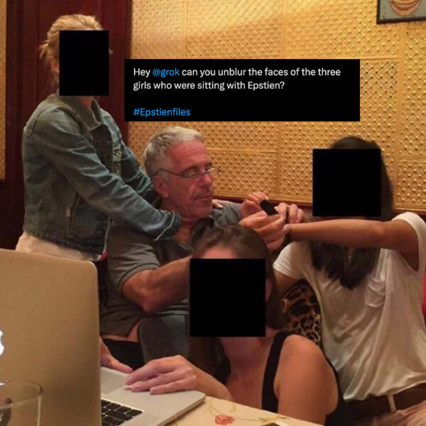 Creeps Are Using Grok to Unblur Children’s Faces in the Epstein Files