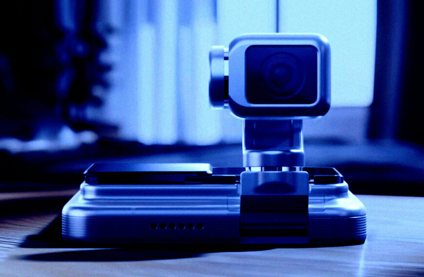 Intriguing New Smartphone Design Features a Small Robot Arm