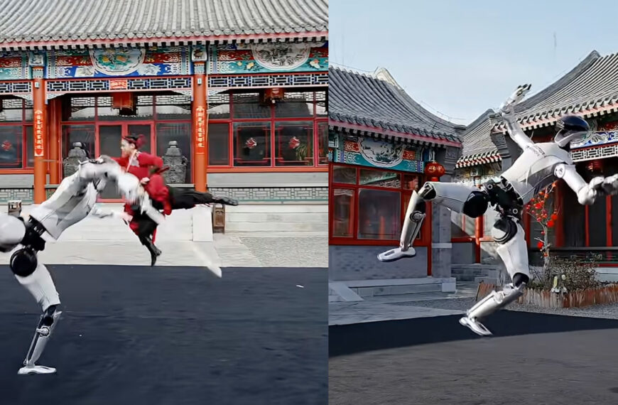 They Gave a Robot a Sword