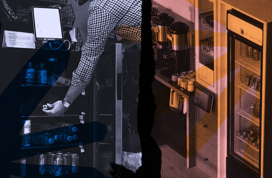 Vending Machine Run by Claude More&hellip;