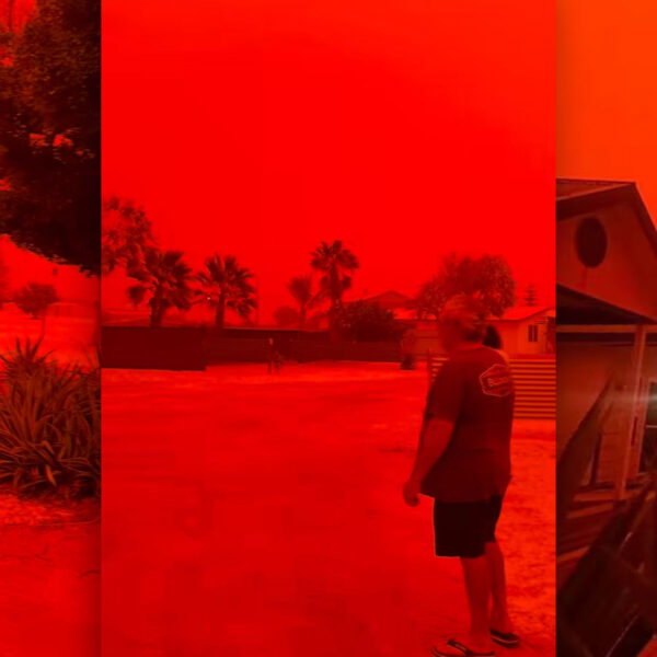 Australia Turns Into Bright-Red Vision of Hell