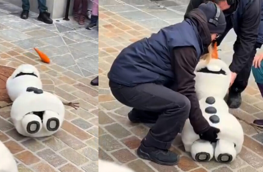 Remember That Robot Olaf Disney Was&hellip;