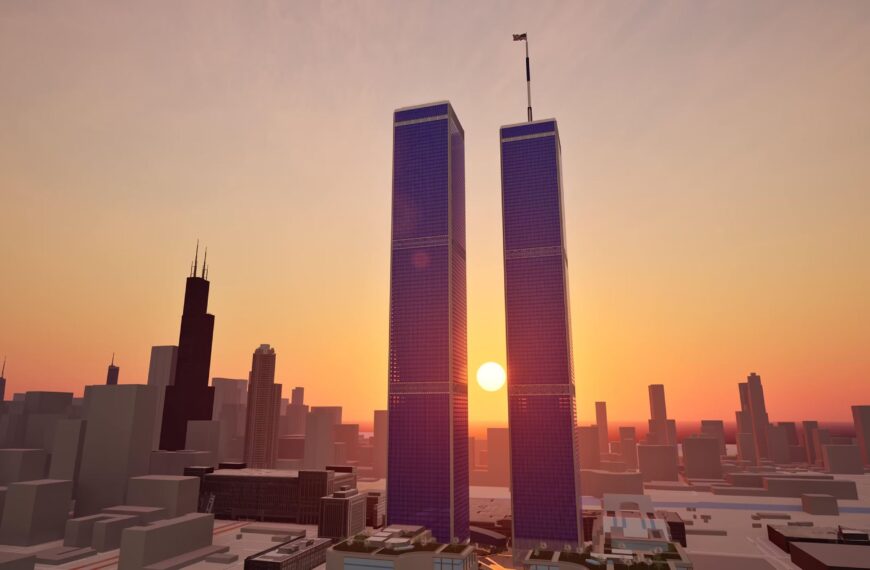 Engineer Says It’s Time to Rebuild the Twin Towers as Giant Data Centers With Anti-Aircraft Lasers on the Roof