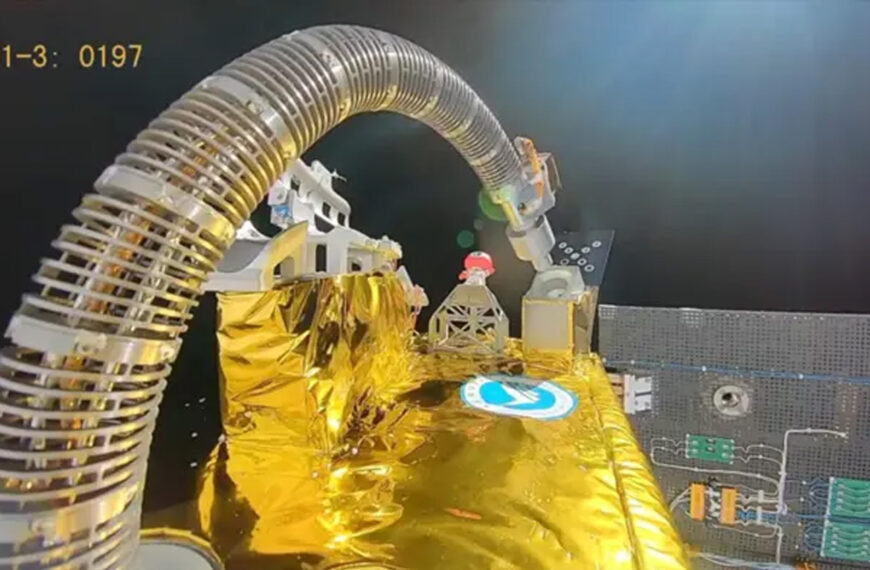 New Chinese Spacecraft Tests Robotic Octopus&hellip;