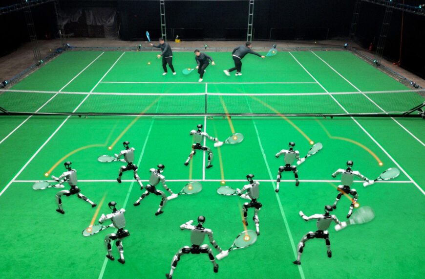 This Video of a Humanoid Robot Playing Tennis Is Extremely Impressive
