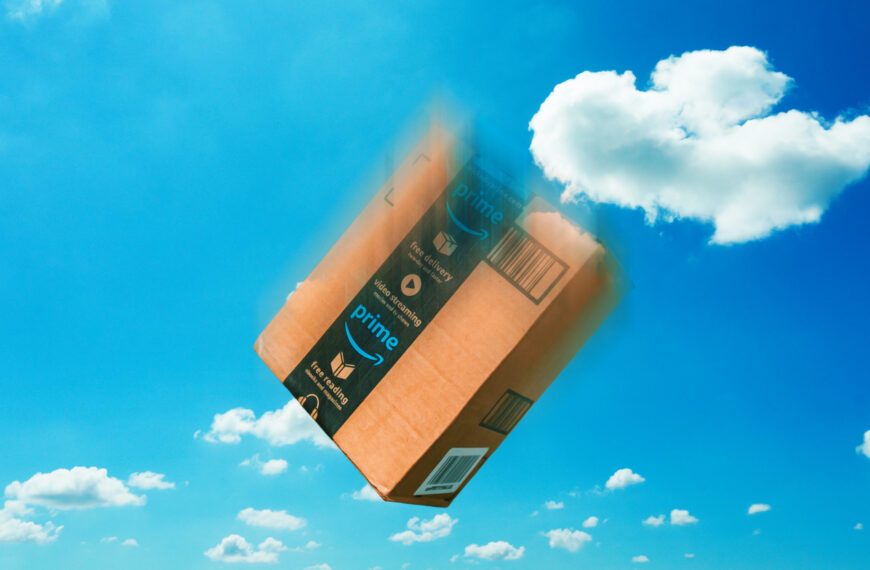 Video Shows Amazon Delivery Drone Dropping Package Directly Onto Concrete, Smashing Its Delicate Contents