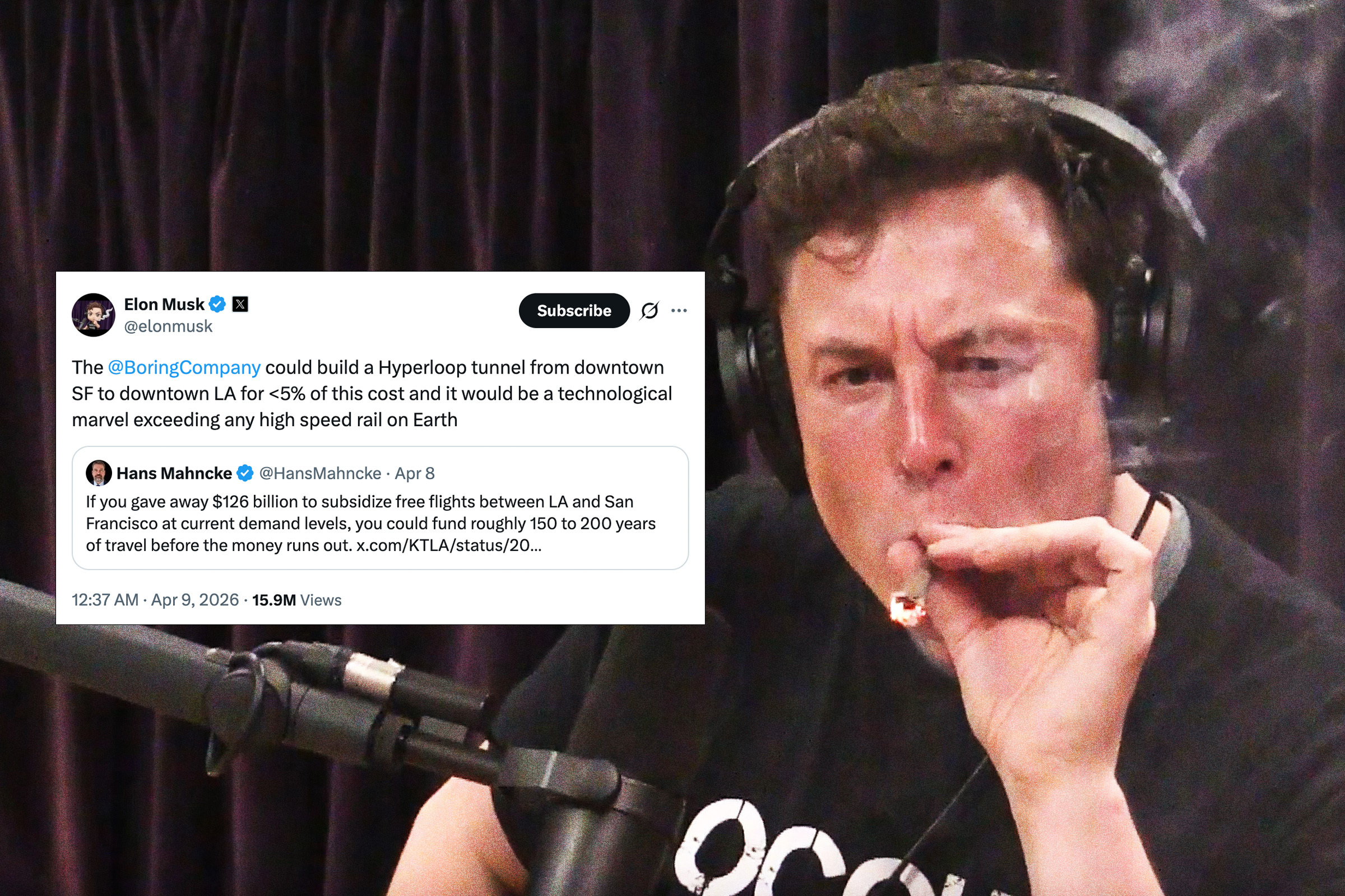 Elon Musk Says He Could Definitely Build a Public Transit System Better Than Anything In China If He Tried