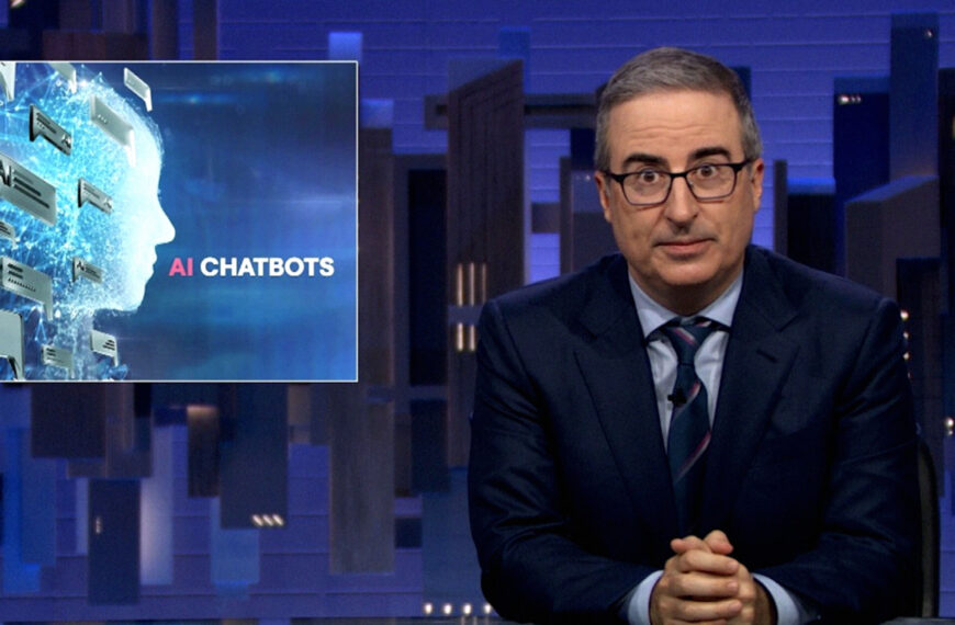 John Oliver Just Took the AI Industry Behind a Shed and Beat It With a Pipe Wrench