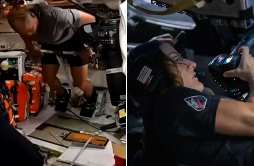 The Moon Astronauts Have Been Working Out With a NASA Rowing Machine in Space