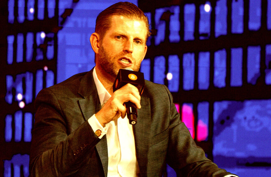 Eric Trump’s Crypto Company Is Falling Into Total Disaster