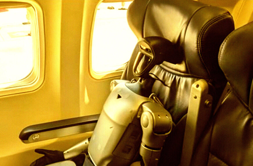 Passengers Groan as Robot Passenger Causes&hellip;