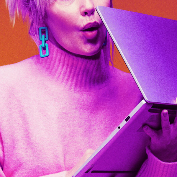 Husband Alarmed as Wife Starts Whispering Quietly to Her Computer