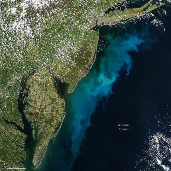 NASA Satellite Images Show Huge Colored Plumes Staining&hellip;