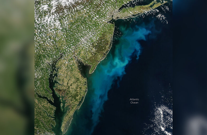 NASA Satellite Images Show Huge Colored&hellip;