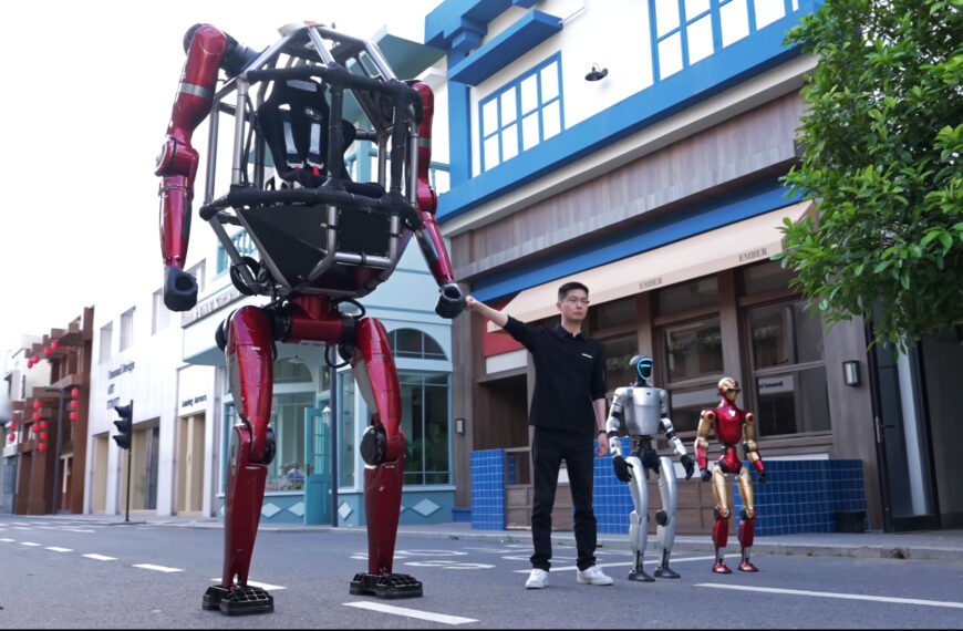 Unitree Shows Off Fully Functional Mecha Suit