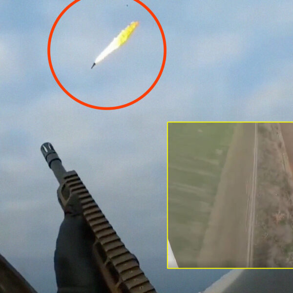 Grimly Cyberpunk Video Shows Ukrainian Soldiers Leaning Out of Propeller Plane to Obliterate Drones With Rifles