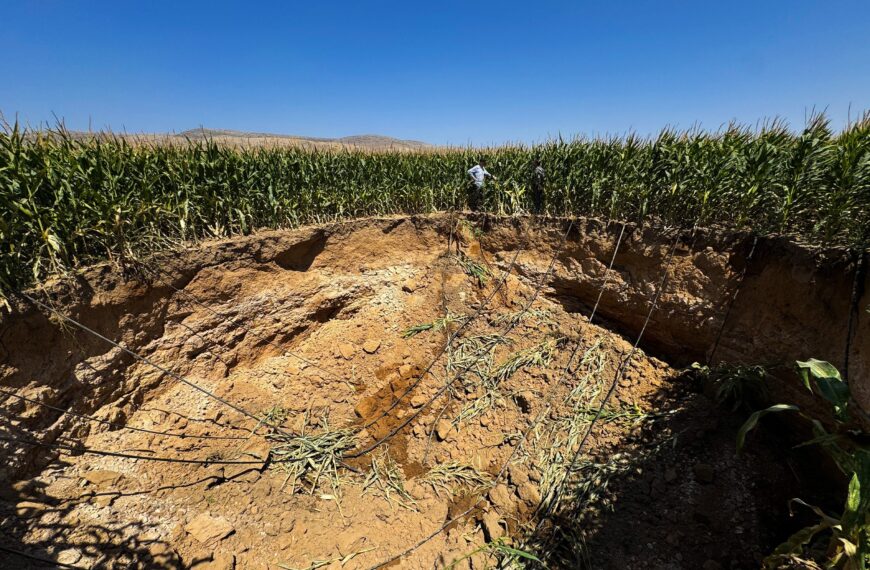 Devastating Droughts Are Punching Massive Sinkholes&hellip;