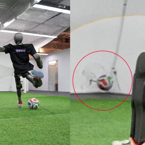 Humanoid Robot Kicks Soccer Ball So Hard It&hellip;