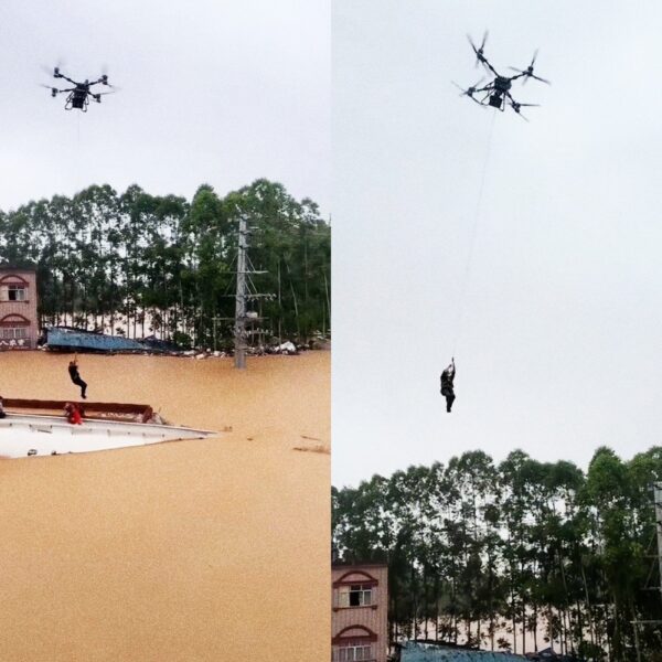 Wild Video Shows Quadcopter Drone Plucking Man From&hellip;