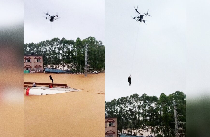 Wild Video Shows Quadcopter Drone Plucking&hellip;