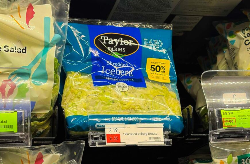 Whole Foods Offering Steep Discount on Taylor Farms Shredded Iceberg Lettuce