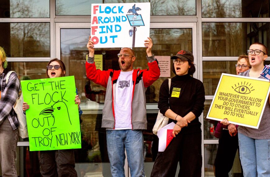 Flock Employee Quits In Disgust, Saying the Company Is Silencing Protestors
