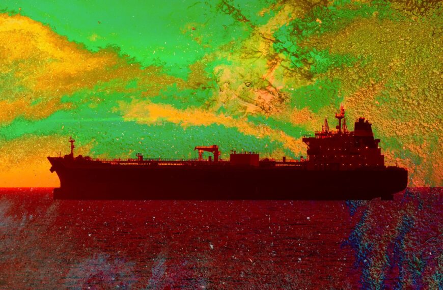 Giant Oil Tanker Runs Aground in&hellip;