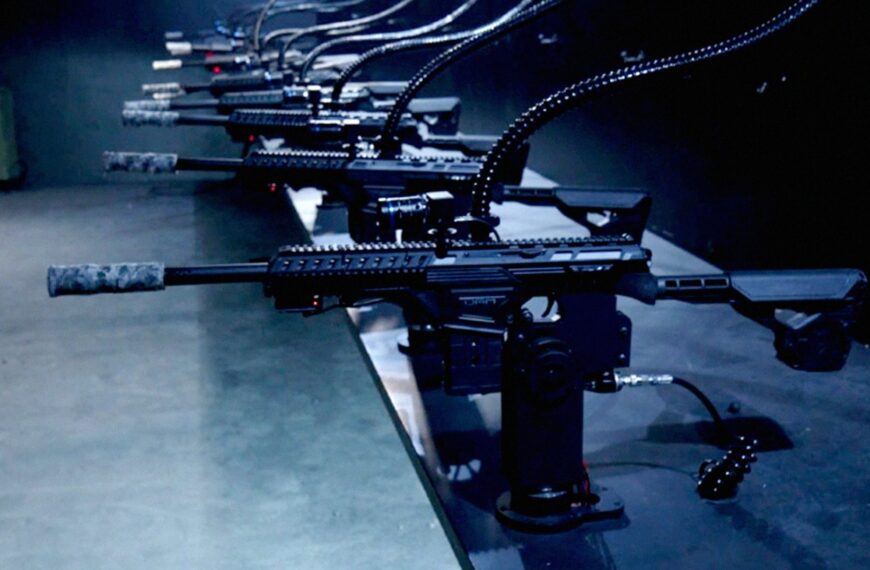 Wild New Website Lets You Shoot “Less Lethal” Ammunition From Gun Turrets in a Firing Range