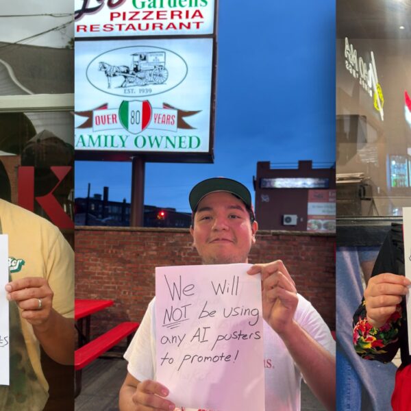 Restaurants Are Going Viral by Holding Up Handwritten&hellip;