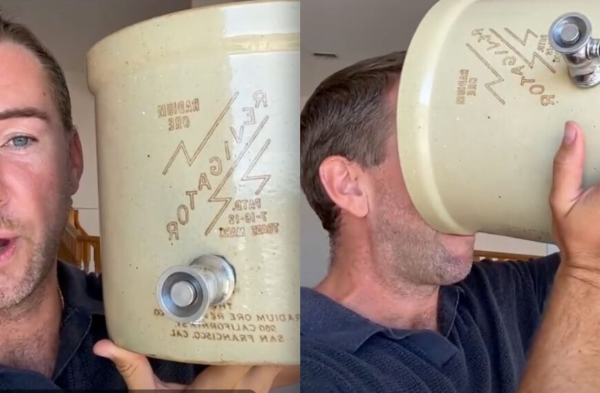 Alternative Health Influencer Boasts That He’s Been Drinking From a Radioactive Jug for 250 Days Straight