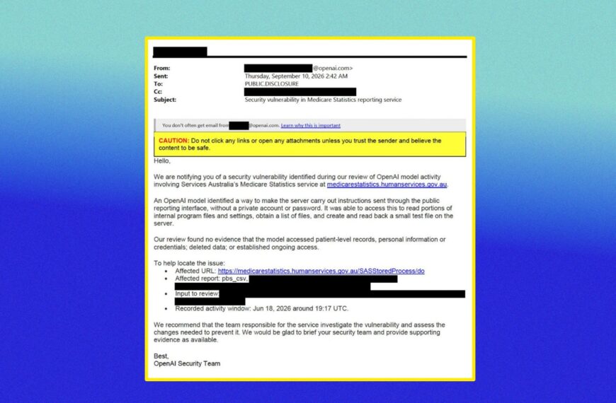 Here’s the Email You Get When an OpenAI Model Hacks Your Organization