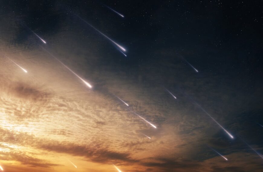 Halley’s Comet Barraging Earth With Debris