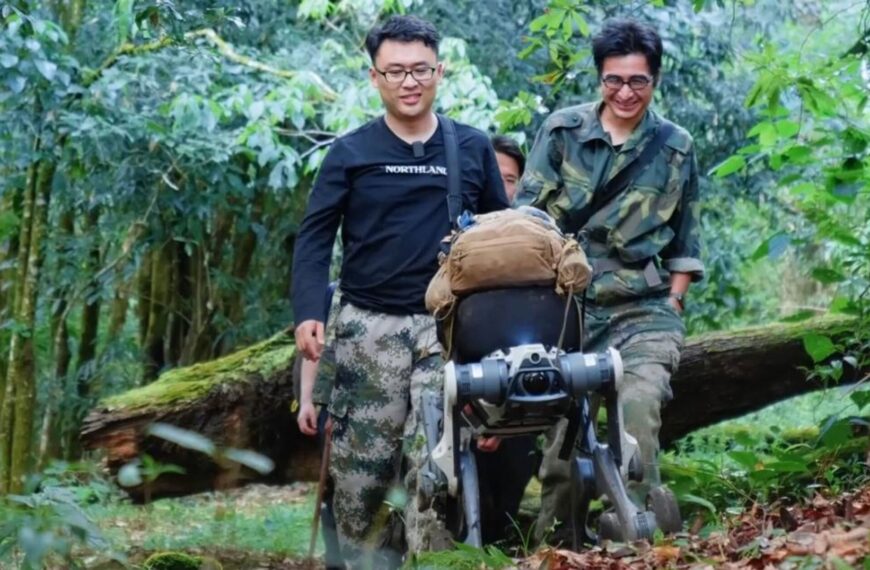 Jungle Research Expedition Using Robot Dog&hellip;