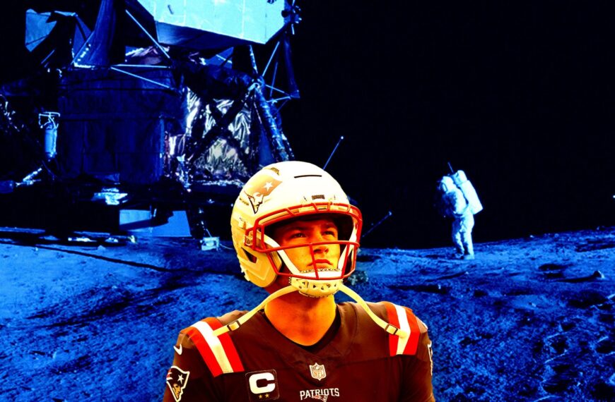 Patriots Quarterback Drake Maye Is a Moon Landing Truther, Prompting Response From NASA